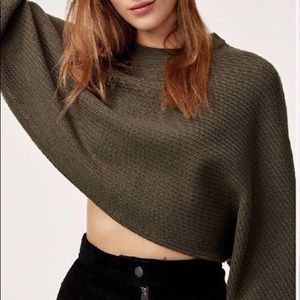 WILFRED CROP SWEATER